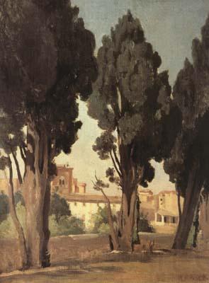 Jean Baptiste Camille  Corot Villeneuve-les-Avignon (mk11) Germany oil painting art